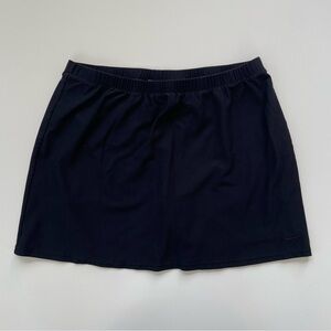 Nike Dri-fit Nike Women's Black Skort Athletic Golf Tennis Pickleball Size LARGE